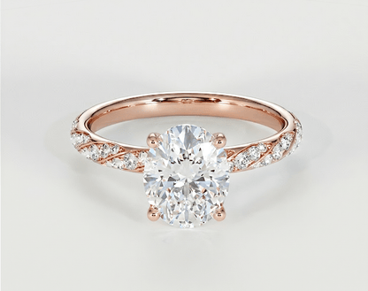 Bella - Oval - Engagement Rings - Ramzi & Co.®