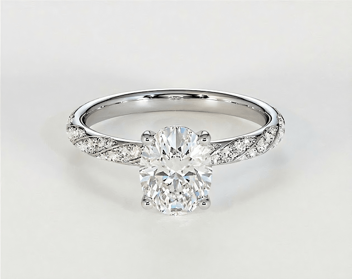 Bella - Oval - Engagement Rings - Ramzi & Co.®