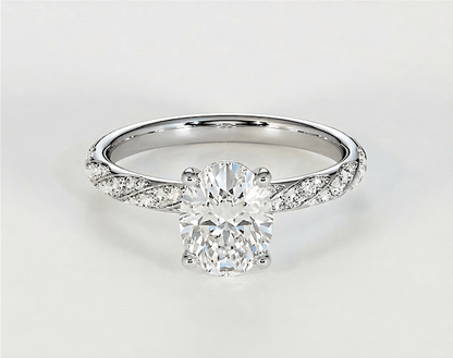 Bella - Oval - Engagement Rings - Ramzi & Co.®