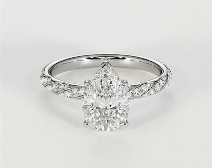 Bella - Pear - Engagement Rings - Ramzi & Co.®