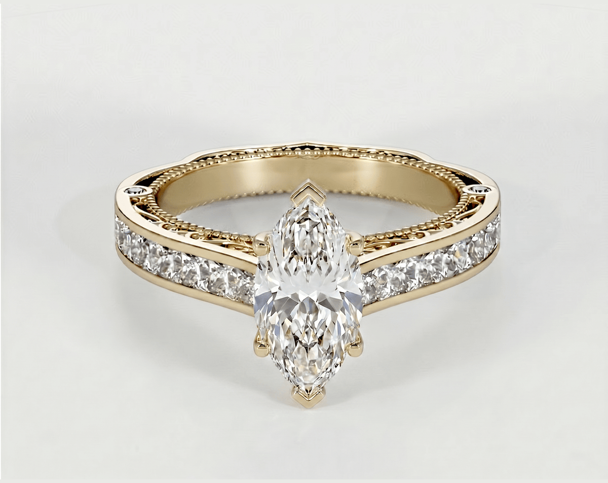 Beverly - Marquise - Engagement Rings - Ramzi & Co.®