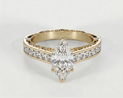 Beverly - Marquise - Engagement Rings - Ramzi & Co.®