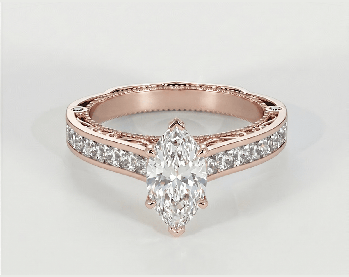 Beverly - Marquise - Engagement Rings - Ramzi & Co.®