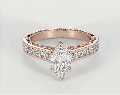 Beverly - Marquise - Engagement Rings - Ramzi & Co.®