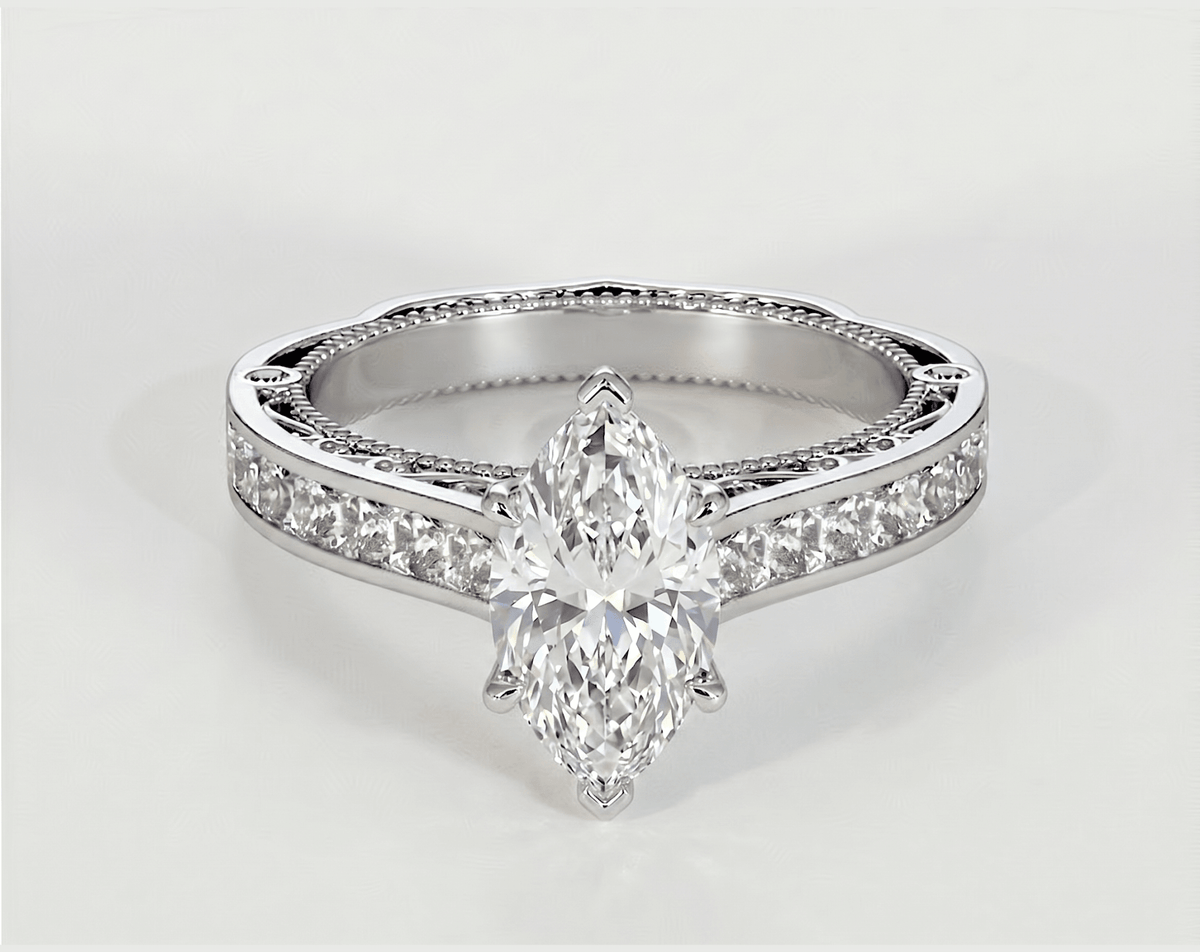 Beverly - Marquise - Engagement Rings - Ramzi & Co.®