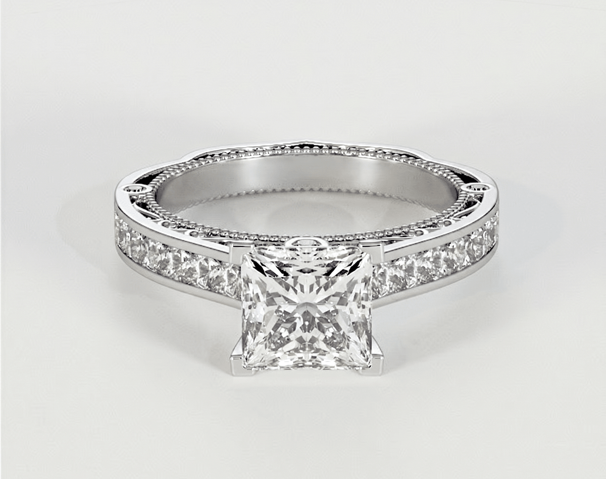 Beverly - Princess - Engagement Rings - Ramzi & Co.®