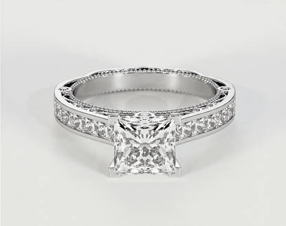 Beverly - Princess - Engagement Rings - Ramzi & Co.®