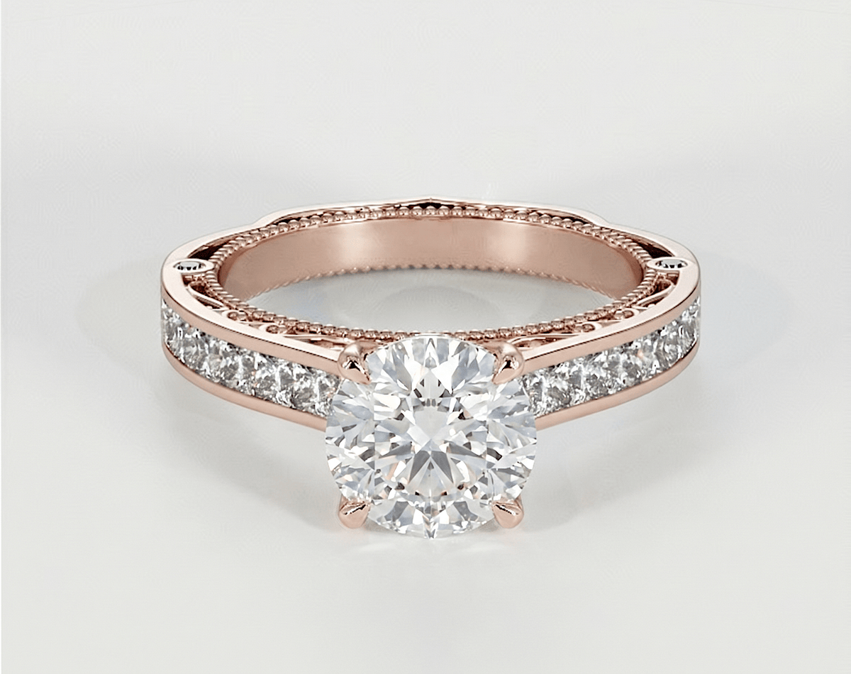 Beverly - Round - Engagement Rings - Ramzi & Co.®