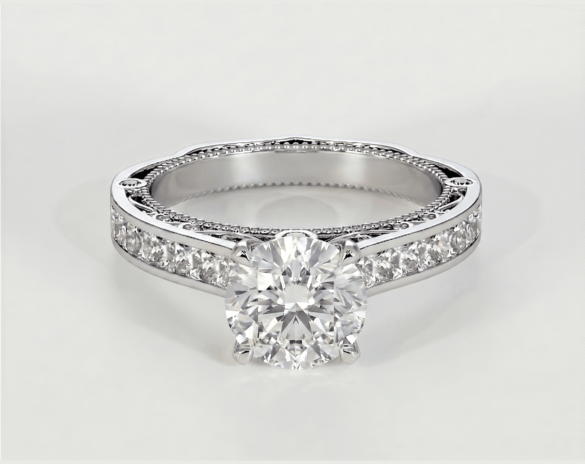 Beverly - Round - Engagement Rings - Ramzi & Co.®