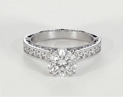 Beverly - Round - Engagement Rings - Ramzi & Co.®