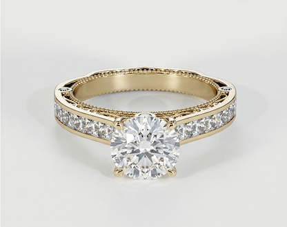 Beverly - Round - Engagement Rings - Ramzi & Co.®