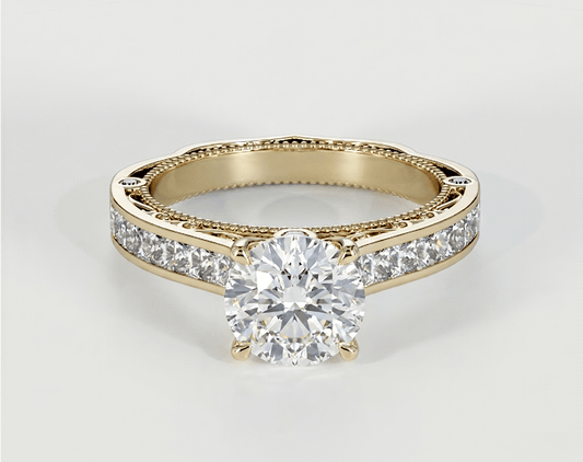 Beverly - Round - Engagement Rings - Ramzi & Co.®