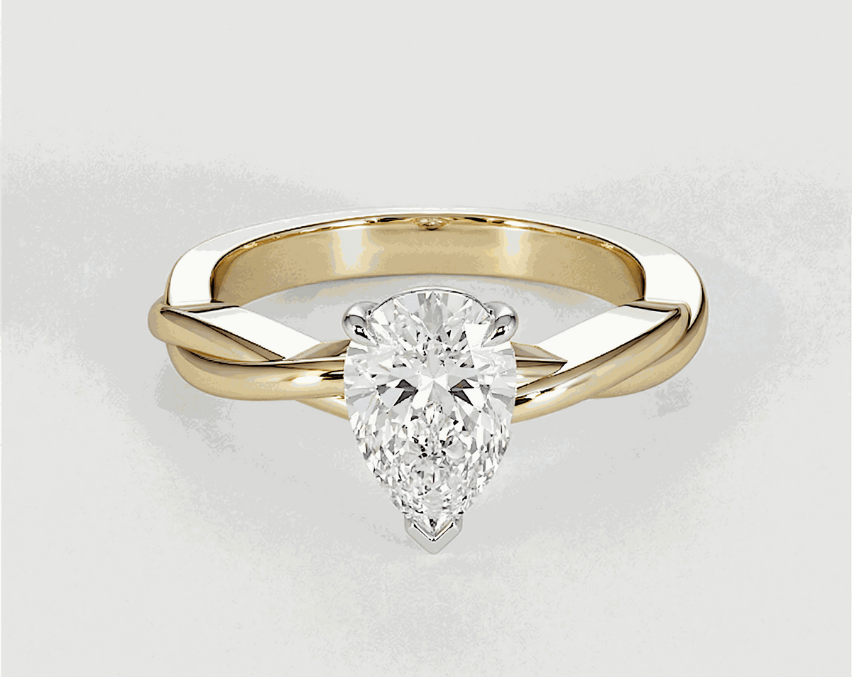 Blair - Pear - Engagement Rings - Ramzi & Co.®