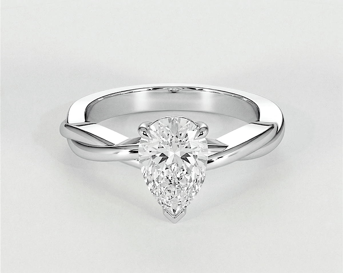 Blair - Pear - Engagement Rings - Ramzi & Co.®