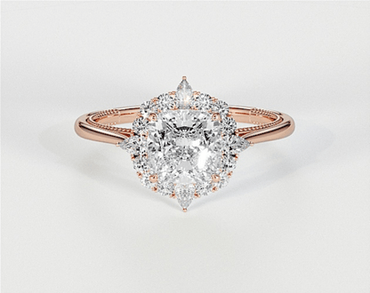 Blake - Cushion - Engagement Rings - Ramzi & Co.®
