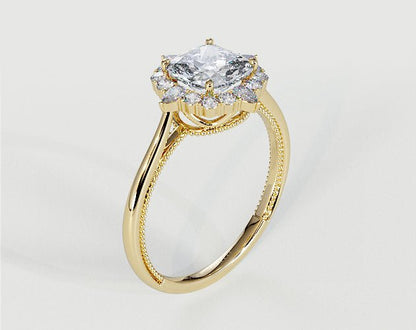 Blake - Cushion - Engagement Rings - Ramzi & Co.®