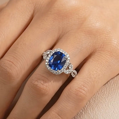 Blue Sapphire Nature Ring - Ramzi & Co.®