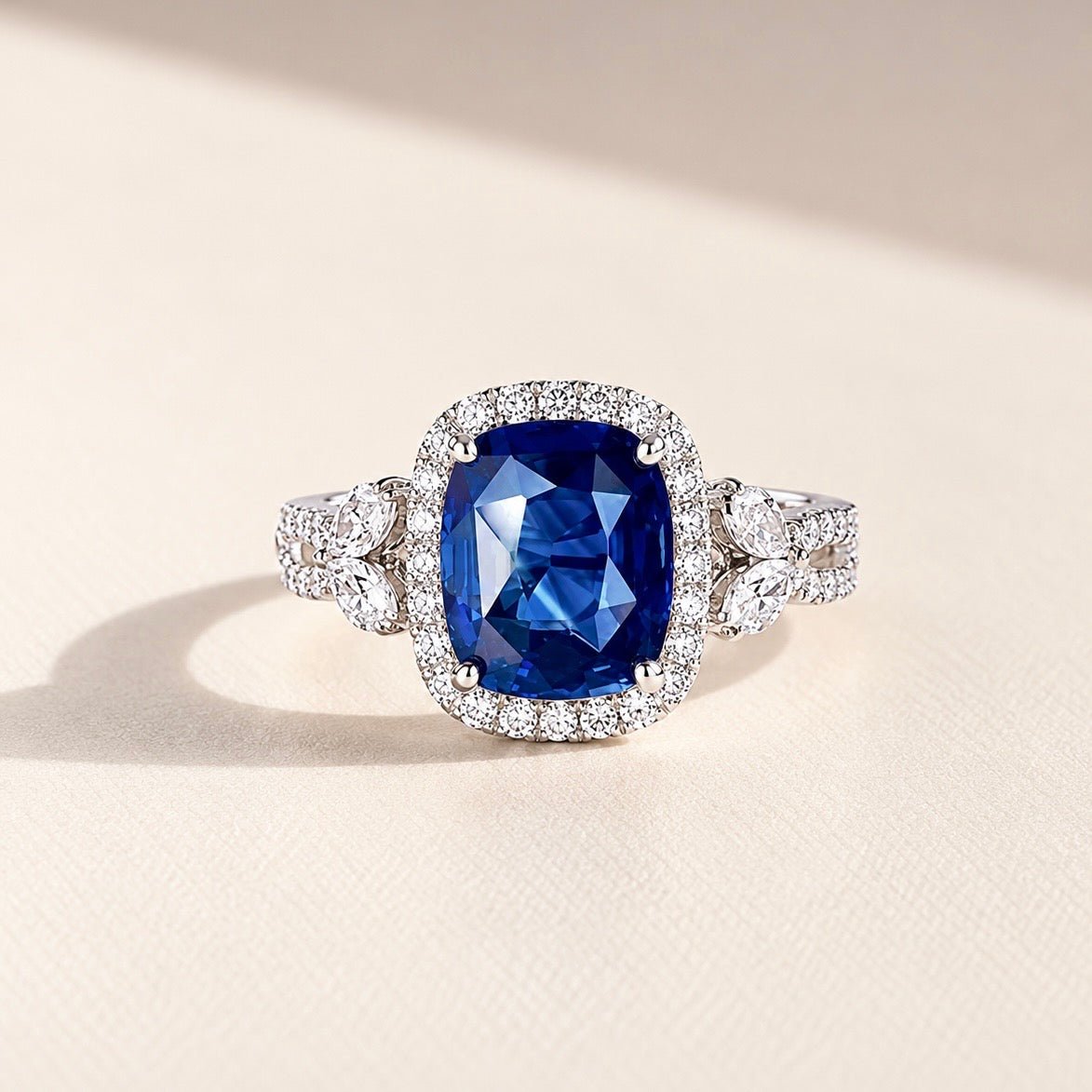Blue Sapphire Nature Ring - Ramzi & Co.®