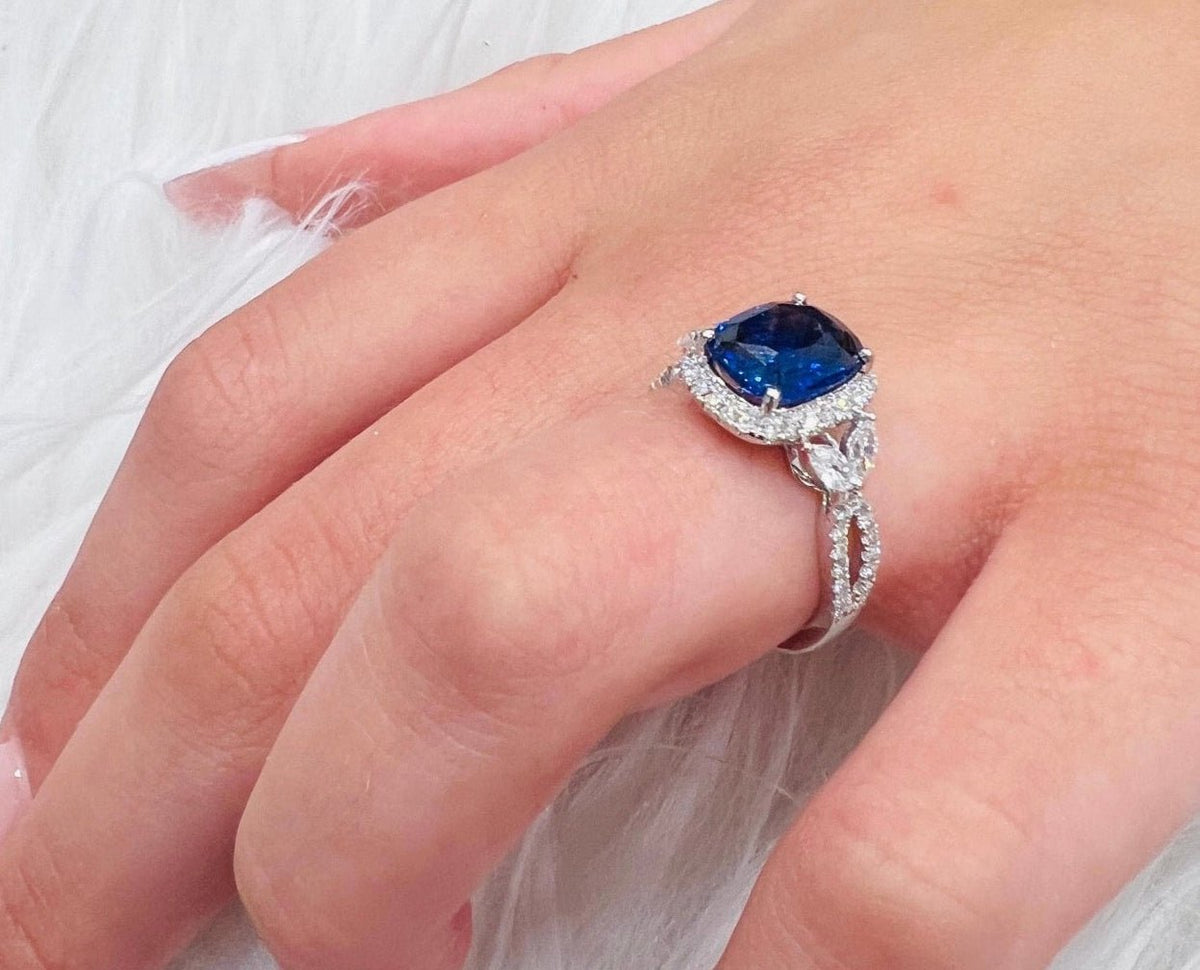 Blue Sapphire Nature Ring - Ramzi & Co.®