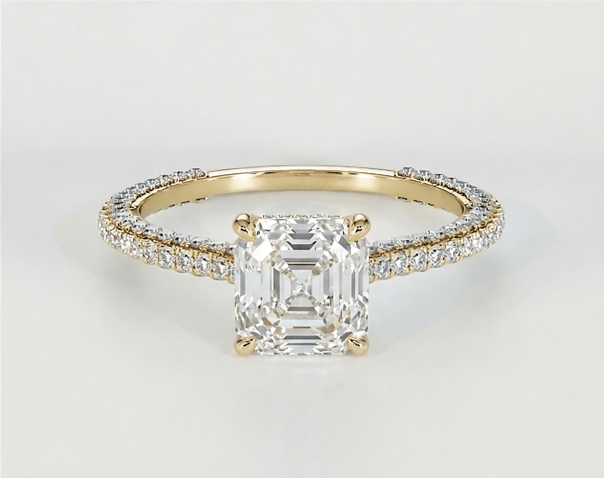Brittany - Asscher - Engagement Rings - Ramzi & Co.®