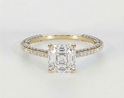 Brittany - Asscher - Engagement Rings - Ramzi & Co.®