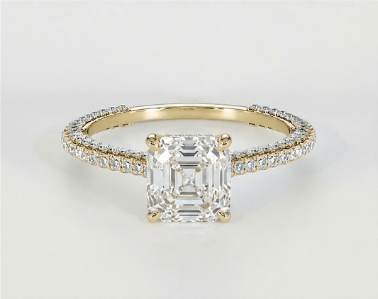 Brittany - Asscher - Engagement Rings - Ramzi & Co.®