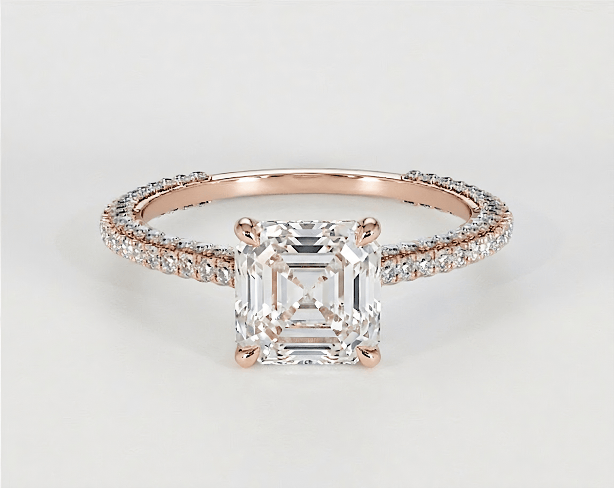 Brittany - Asscher - Engagement Rings - Ramzi & Co.®