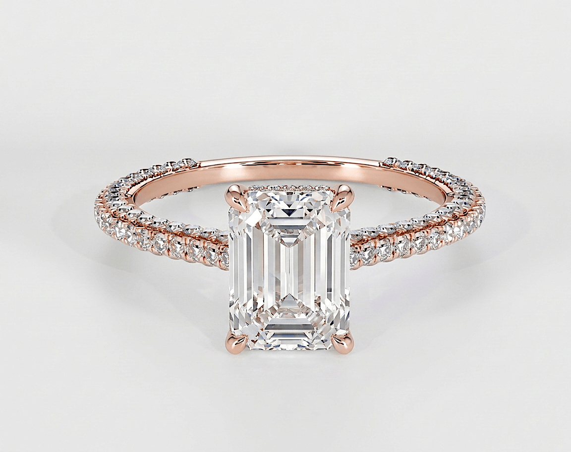 Brittany - Emerald - Engagement Rings - Ramzi & Co.®