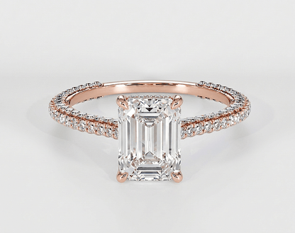 Brittany - Emerald - Engagement Rings - Ramzi & Co.®