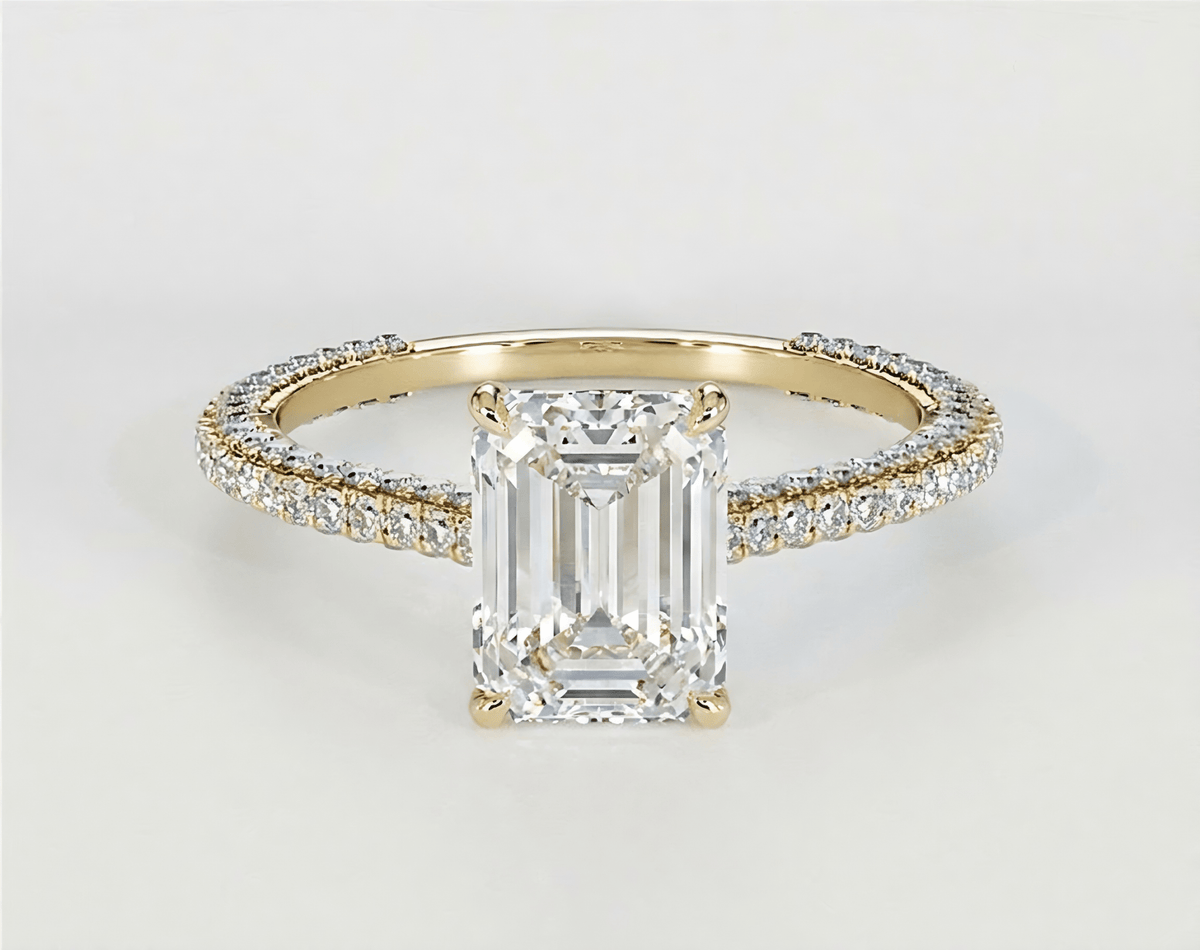 Brittany - Emerald - Engagement Rings - Ramzi & Co.®