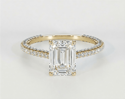 Brittany - Emerald - Engagement Rings - Ramzi & Co.®