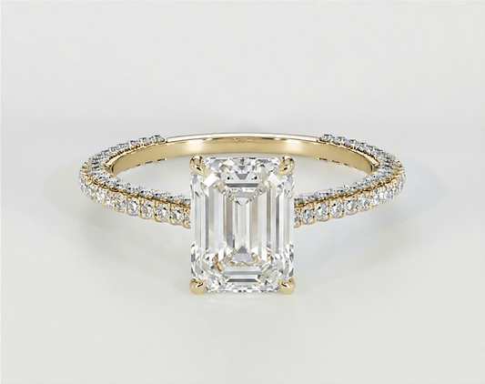 Brittany - Emerald - Engagement Rings - Ramzi & Co.®