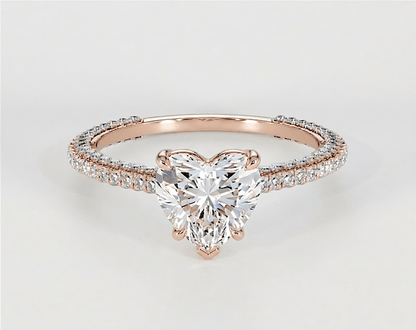 Brittany - Heart - Engagement Rings - Ramzi & Co.®