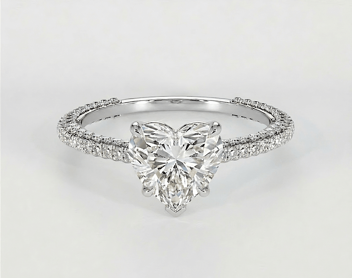 Brittany - Heart - Engagement Rings - Ramzi & Co.®