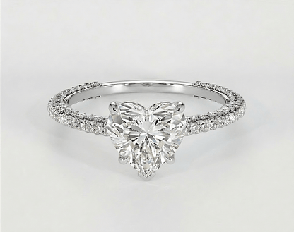 Brittany - Heart - Engagement Rings - Ramzi & Co.®