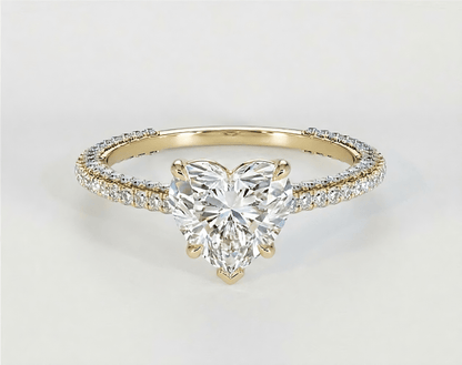 Brittany - Heart - Engagement Rings - Ramzi & Co.®