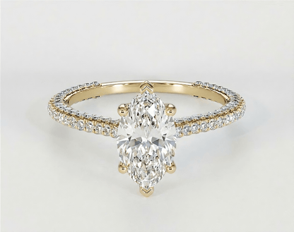 Brittany - Marquise - Engagement Rings - Ramzi & Co.®