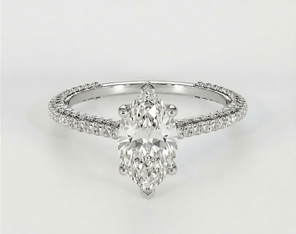Brittany - Marquise - Engagement Rings - Ramzi & Co.®