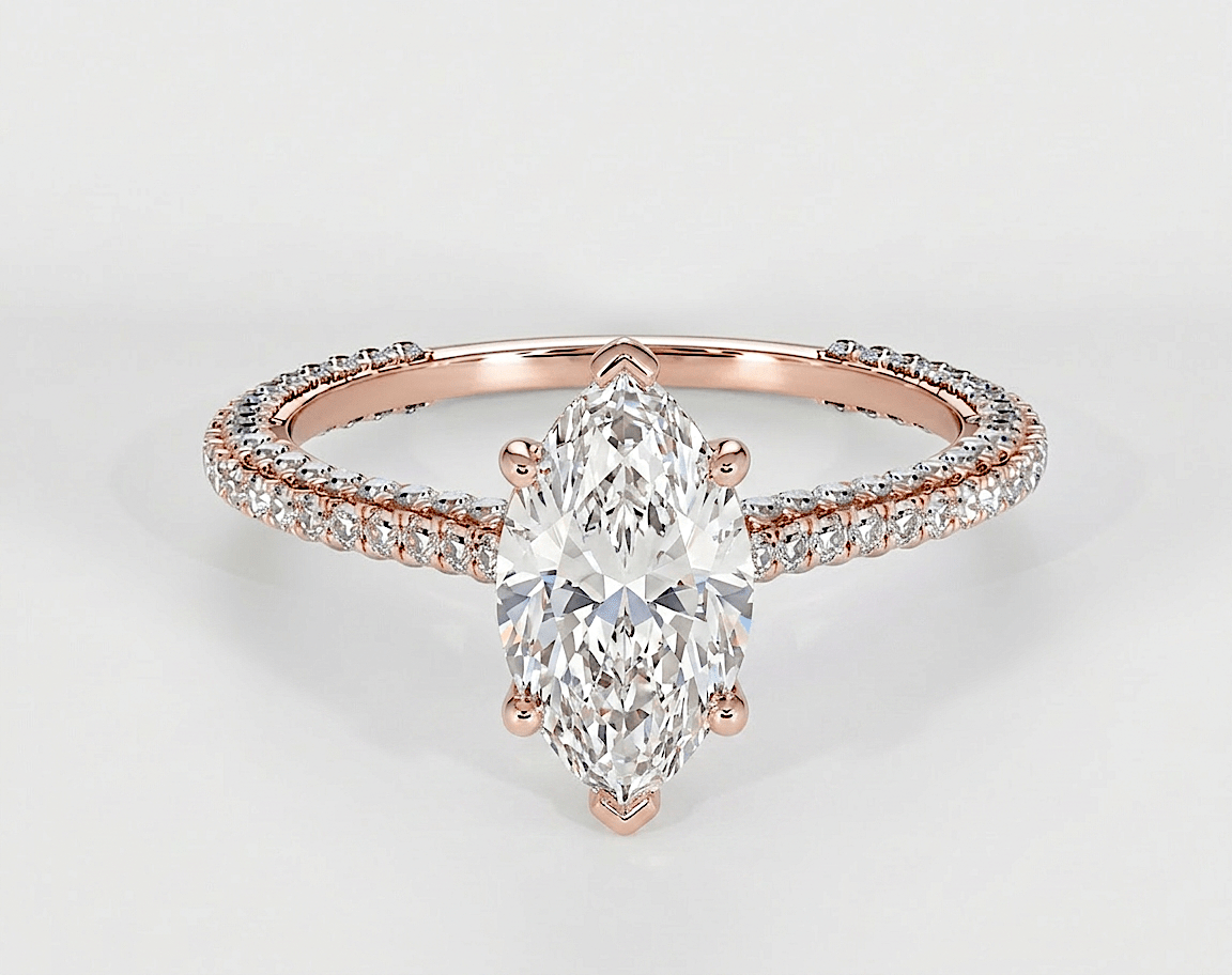 Brittany - Marquise - Engagement Rings - Ramzi & Co.®