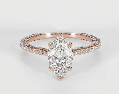 Brittany - Marquise - Engagement Rings - Ramzi & Co.®