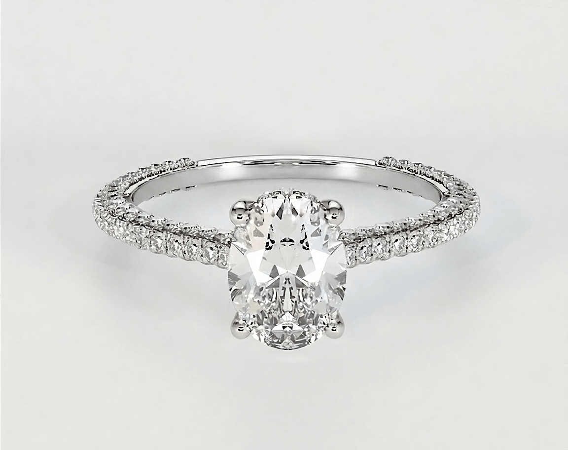 Brittany - Oval - Engagement Rings - Ramzi & Co.®