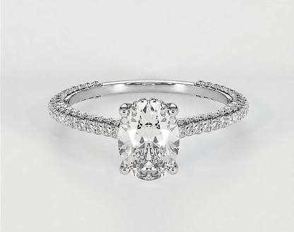 Brittany - Oval - Engagement Rings - Ramzi & Co.®