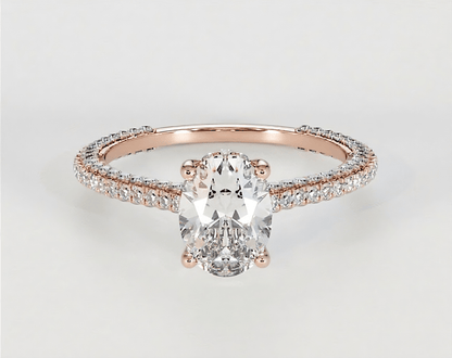 Brittany - Oval - Engagement Rings - Ramzi & Co.®