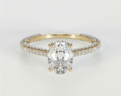 Brittany - Oval - Engagement Rings - Ramzi & Co.®