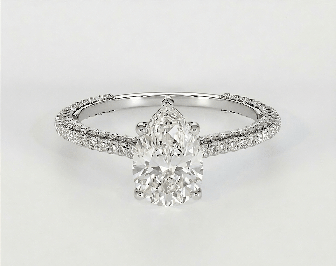 Brittany - Pear - Engagement Rings - Ramzi & Co.®