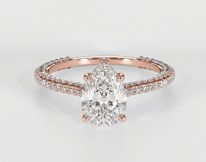 Brittany - Pear - Engagement Rings - Ramzi & Co.®