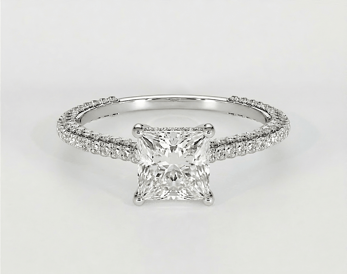 Brittany - Princess - Engagement Rings - Ramzi & Co.®