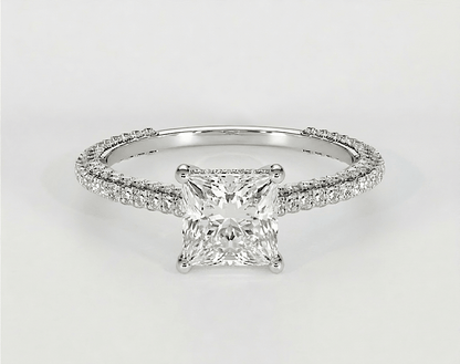 Brittany - Princess - Engagement Rings - Ramzi & Co.®