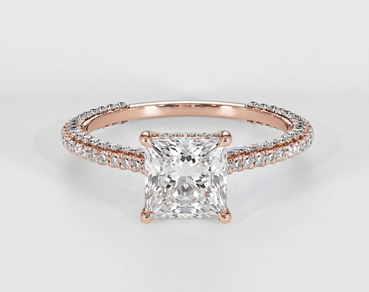 Brittany - Princess - Engagement Rings - Ramzi & Co.®