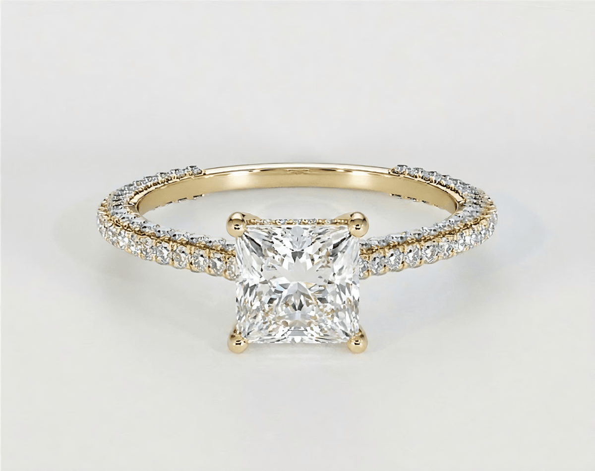 Brittany - Princess - Engagement Rings - Ramzi & Co.®
